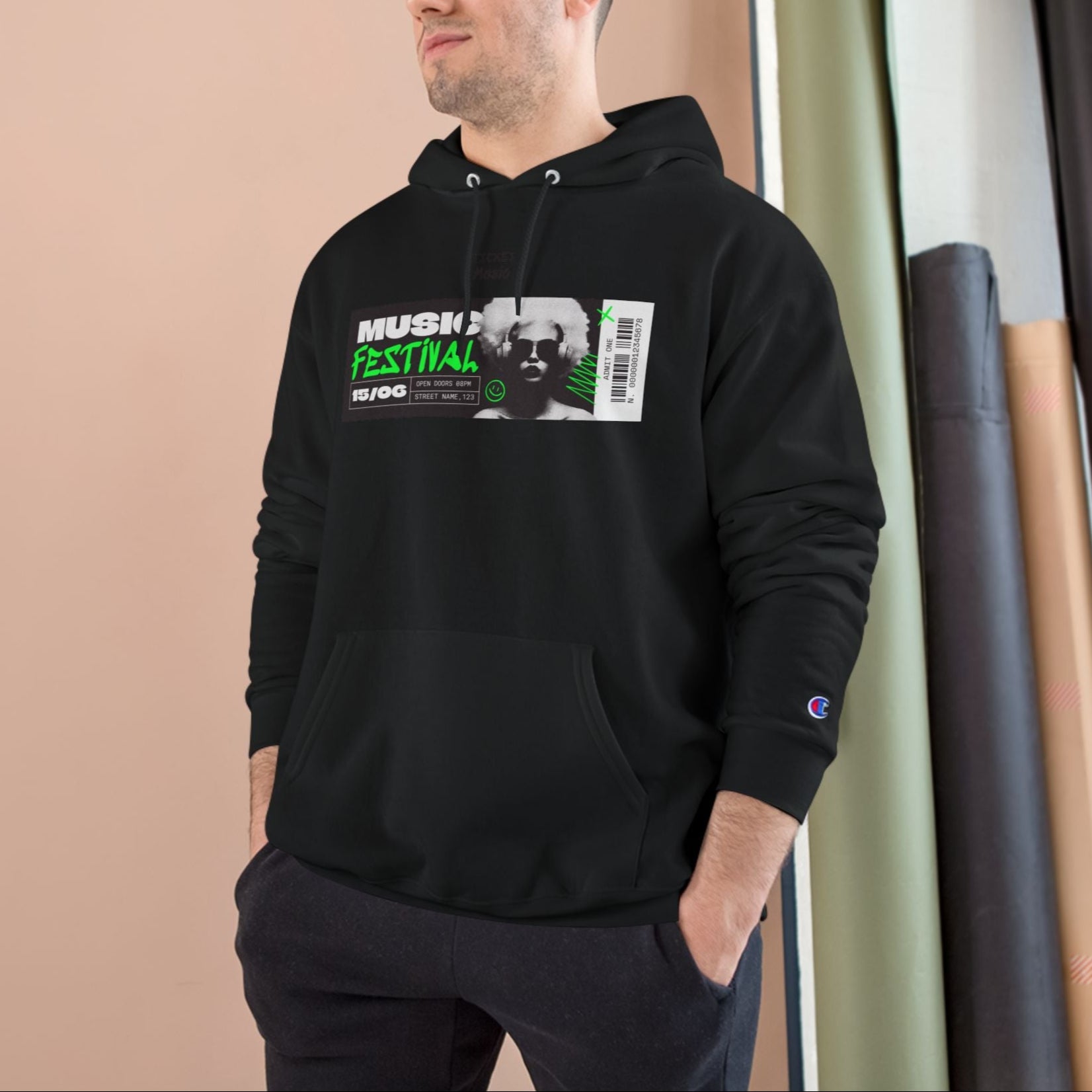 Man stylist Hoodie